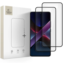 Szkło hartowane Tech-Protect Glass Fit+ Xiaomi Poco X7 Pro 5G Black [2 PACK]