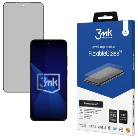 Szkło hybrydowe 3MK FlexibleGlass do Motorola Moto G15 / G15 Power