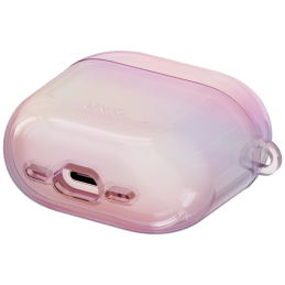 Etui UNIQ Iridescia do Apple AirPods 4 Hang Case pink prism