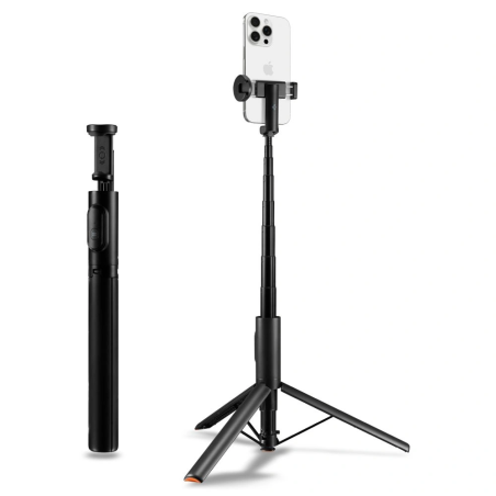Kijek Spigen S541W Bluetooth Selfie Stick Tripod Black