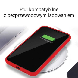 Etui Mercury Silicone do Apple iPhone 15 czerwony