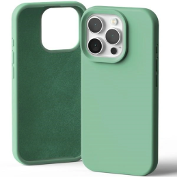 Etui Mercury Silicone do Apple iPhone 16 Pro zielony