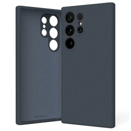 Etui Mercury Silicone do Samsung Galaxy S24 Ultra granatowy