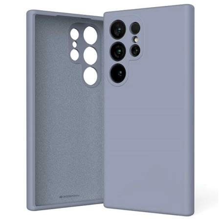 Etui Mercury Silicone do Samsung Galaxy S24 Ultra lawendowy
