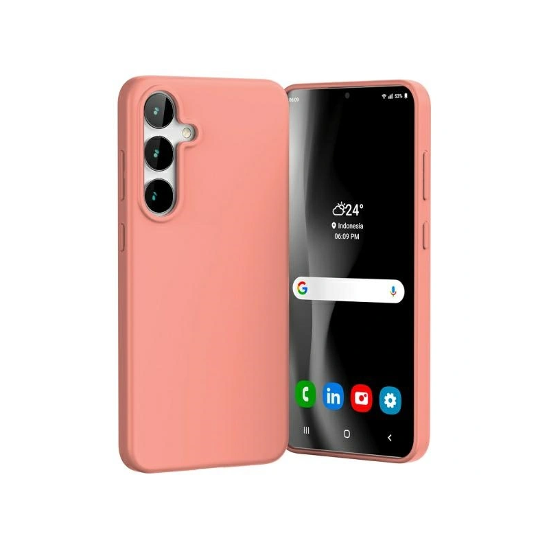 Etui Mercury Soft do Samsung Galaxy S24 FE różowy