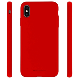 Etui Mercury Silicone do Apple iPhone 13 Pro Max czerwony