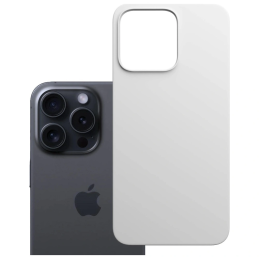 Etui 3MK Hardy MagSilicone do Apple iPhone 13 Pro Max srebrny