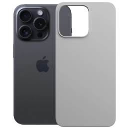 Etui 3MK Hardy MagSilicone do Apple iPhone 16 Pro tytanowy