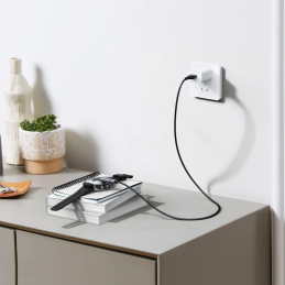 Adapter kątowy Tech-Protect Ultraboost Adapter USB-C / Garmin Watch Grey