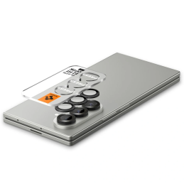 Szkło hartowane na aparat Spigen Optik Pro HD Glas.tr ez Fit Camera Protector do Samsung Galaxy Z Fold 7 Black [2 PACK]