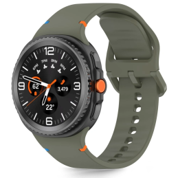 Pasek Tech-Protect Silicone Samsung Galaxy Watch 8 / Classic 40/44/46mm Army Green