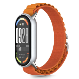 Pasek Tech-Protect Nylon Pro do Xiaomi Smart Band 8 / 9 / 10 / NFC Orange