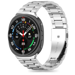 Bransoleta Tech-Protect Stainless do Samsung Galaxy Watch 8 / Classic 40/44/46mm Silver