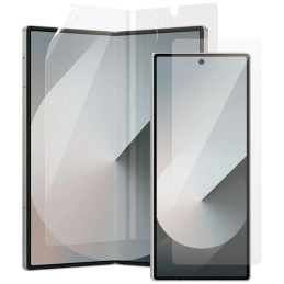 Zestaw ochronny 2w1 PanzerGlass FlipFoldFlex szkło Classic Fit + folia Ultra-Wide Fit TPU do Samsung Galaxy Fold7