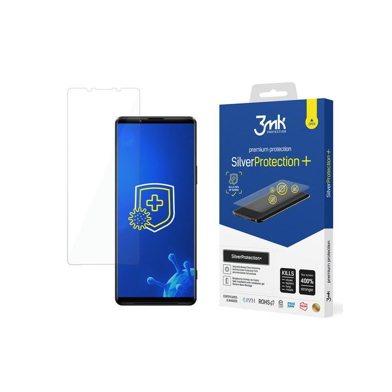 Antymikrobowa folia ochronna 3MK Silver Protect+ Sony Xperia 1 III 5G