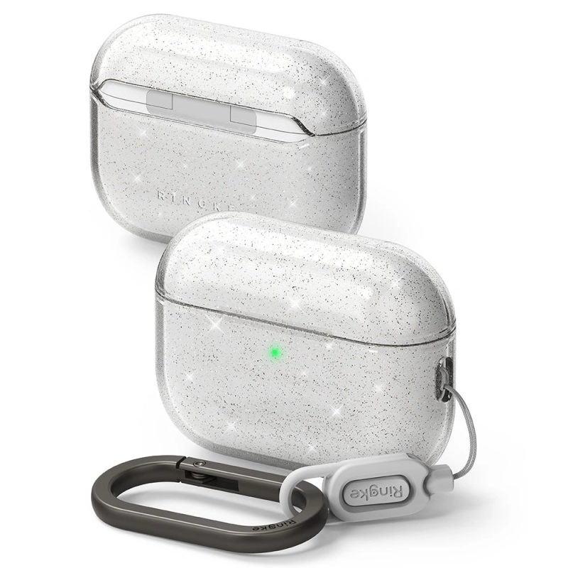 Etui Ringke Air do Apple AirPods Pro 3 Glitter Clear