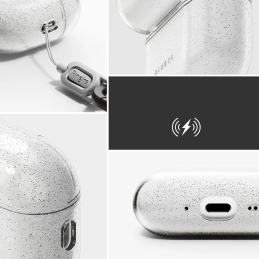 Etui Ringke Air do Apple AirPods Pro 3 Glitter Clear