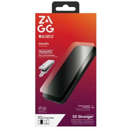 Szkło hartowane ZAGG Invisibleshield Glass Elite do Apple iPhone Air