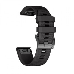 Pasek Tech-Protect Smooth Garmin Fenix 3/3 HR/5X/5X Plus/6X/6X Pro/7X Black