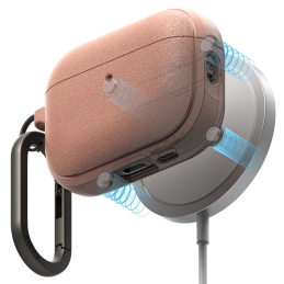 Etui Ringke Onyx Magnetic MagSafe do Apple AirPods Pro 3 Constant Coral