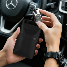 Klatka Faradaya Tech-Protect KLR400 Pouch Keyless RFID Signal Blocker Case Black