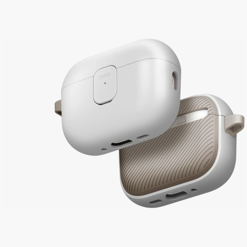 Etui UNIQ Clyde do Apple AirPods Pro 3 gen szaro khaki