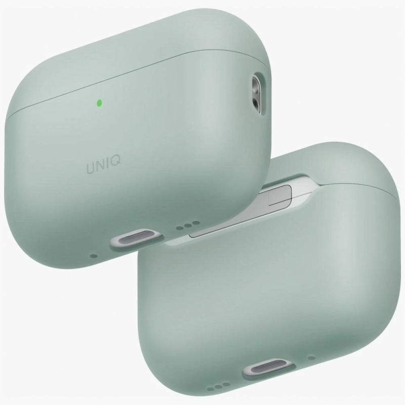 Etui UNIQ Lino do Apple AirPods Pro 3 gen Silicone zielony