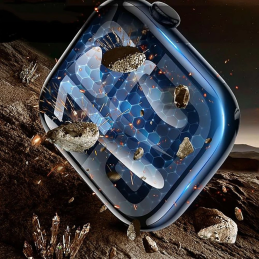 Szkło hybrydowe Tech-Protect Easy Set Flex+ do Apple Watch 4 / 5 / 6 / SE 1 / 2 / 3 44mm Black [3 PACK]