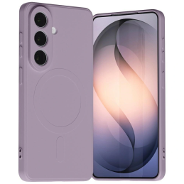 Etui Mercury Semi-Silicone MagSafe do Samsung Galaxy S26 liliowy fiolet
