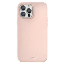 Etui UNIQ Lino Hue MagSafe Apple iPhone 13 Pro Max różowy/blush pink