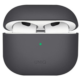 Etui UNIQ Lino Apple AirPods 3 Silicone szary/ash grey