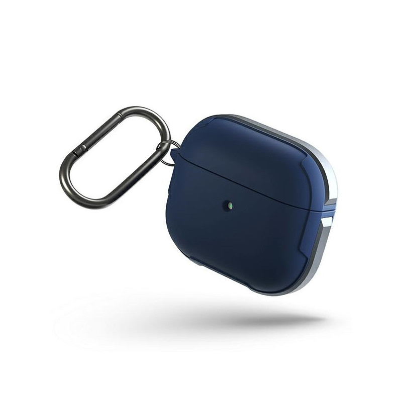 Etui UNIQ Valencia Antimicrobial Apple AirPods 3 niebieski/blue