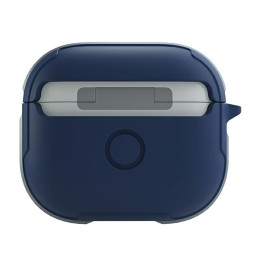 Etui UNIQ Valencia Antimicrobial Apple AirPods 3 niebieski/blue