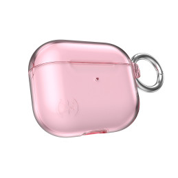 Etui Speck Presidio Clear MICROBAN Apple AirPods 3 (Icy Pink)