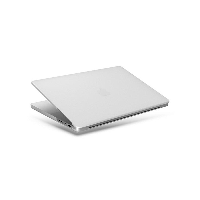 Etui UNIQ Claro Apple MacBook Pro 14" 2021-2025 (M1/M2/M3/M4/M5) przezroczysty/dove matte clear