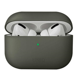 Etui UNIQ Lino Silicone Apple AirPods Pro szary/grey moss