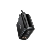 MCDODO SZYBKA ŁADOWARKA SIECIOWA DO TELEFONU 2X USB USB-C PD 20W MIERNIK