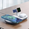 MCDODO STACJA DOKUJĄCA ŁADOWARKA INDUKCYJNA 3W1 DO IPHONE AIRPODS WATCH 15W