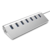 HUB USB ROZDZIELACZ ROZGAŁĘŹNIK PORTÓW AKTYWNY ZASILANIE SZYBKI 7X USB 3.0