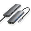 Hub 8w1 Stacja dokująca USB - C HDMI 4K SD do Macbook Pro/Air