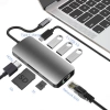 Hub 8w1 Stacja dokująca USB - C HDMI 4K SD do Macbook Pro/Air