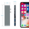 ADAPTER HUB PRZEJŚCIÓWKA USB-C USB THUNDERBOLT HDMI 4K DO MACBOOK PRO AIR