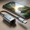PRZEJŚCIÓWKA USB ETHERNET ADAPTER KARTA SIECIOWA LAN HUB USB GIGABIT RJ45