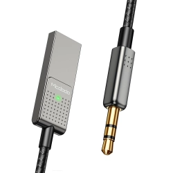 MCDODO TRANSMITER ADAPTER ODBIORNIK AUDIO BLUETOOTH 5.1 AUX DO SAMOCHODU