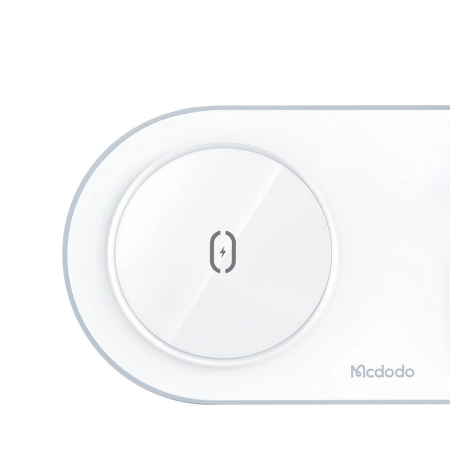 MCDODO STACJA DOKUJĄCA ŁADOWARKA INDUKCYJNA 3W1 DO IPHONE AIRPODS WATCH 15W