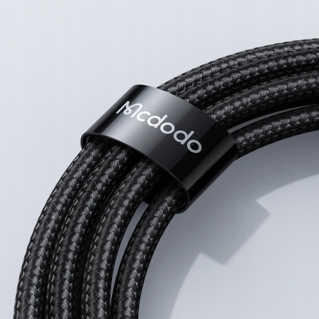 MCDODO KABEL Z WYŚWIETLACZEM USB-C SZYBKIE ŁADOWANIE USB TYP C 5A 100W 1M