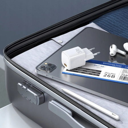 Ładowarka do telefonu Mcdodo nano GaN, USB-C PD QC - 33W CH-0080