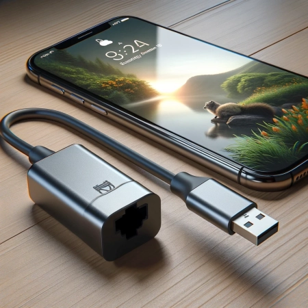 PRZEJŚCIÓWKA USB ETHERNET ADAPTER KARTA SIECIOWA LAN HUB USB GIGABIT RJ45