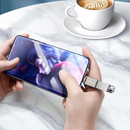 MCDODO ADAPTER PRZEJŚCIÓWKA USB-A 3.0 DO USB-C NA USB TYP C 3A 5GBPS OTG