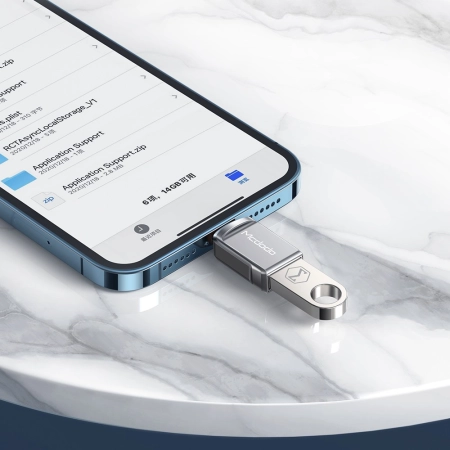 MCDODO ADAPTER PRZEJŚCIÓWKA USB-A 3.0 DO LIGHTNING IPHONE IPAD 3A OTG
